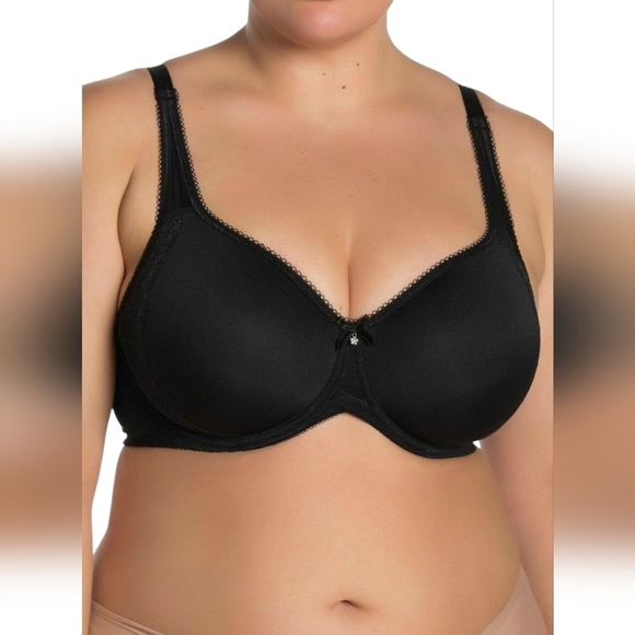Wacoal Other - Wacoal Retro Chic Seamless Elegant Women's Bra Black Size 40D